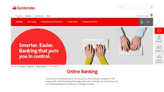 Online Banking | Online Bank Account | Santander Bank