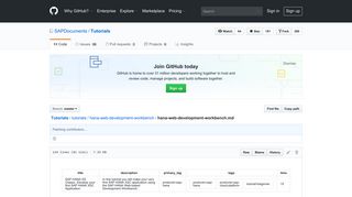 Tutorials/hana-web-development-workbench.md at master - GitHub