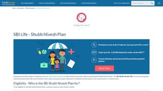 SBI Life Shubh Nivesh Plan - Check Reviews & Policy Details Online