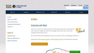 SC mail - Schoolcraft College