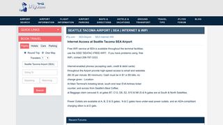 Seattle Tacoma SEA Airport Wifi | Internet at Seattle Tacoma Airport SEA