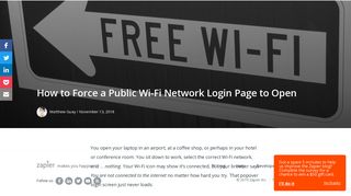 How to Force a Public Wi-Fi Network Login Page to Open - Zapier