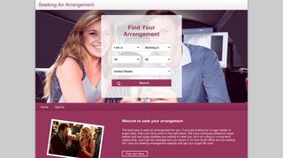 Seekingarrangement login page