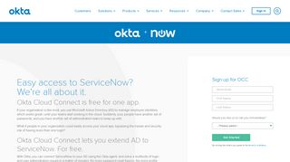 ServiceNow | Okta