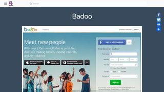 In page sign badoo Badoo Dating