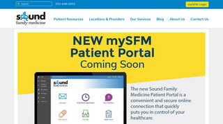 NEW mySFM Patient Portal Debuts February 2018 – Sound Family ...