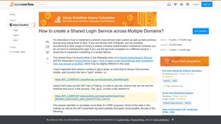 How to create a Shared Login Service across Multiple Domains ...