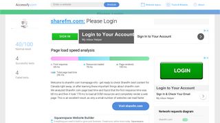 Access sharefm.com. Please Login