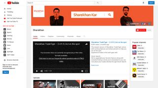 Sharekhan - YouTube