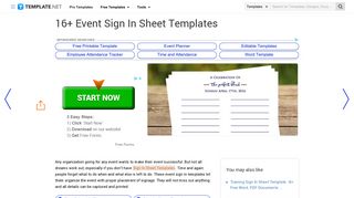 Event Sign In Sheet Template - 16+ Free Word, PDF Documents ...