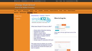 Simple K12 / Introduction - Orange Public Schools