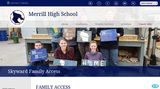 Maps K12 Wi Us Skyward Skyward Merrill Community Schools Login And Support