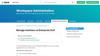Manage members on Enterprise Grid – Slack Help Center