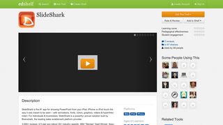 SlideShark Reviews | edshelf