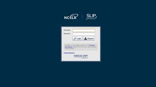 Surplus Lines Information Portal - Login