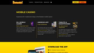 Mobile Casino | Slotastic! Online Casino