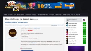 Slotastic Casino no deposit bonus codes
