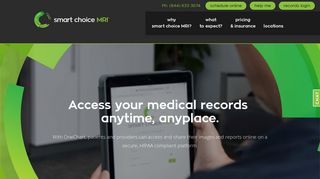 SmartChoice MRI | Medical Records