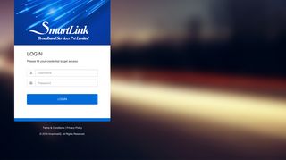 CRM :: SmartLink Broadband Services Pvt. Ltd. :: Login Authentication