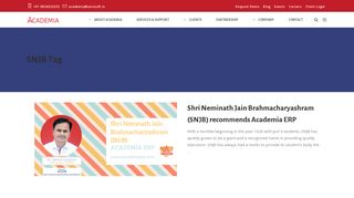SNJB | Academia ERP