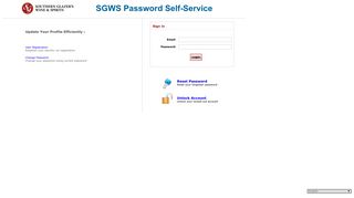 Southern Glazer's - Self Service Portal