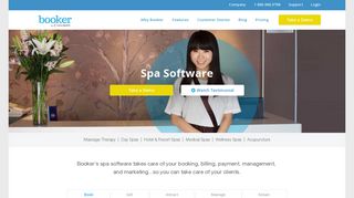 Spa Software | Spa Booking System - Booker