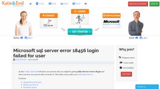 sql error 18456 state 1 sql error 18456 state 1