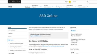 SSD Online: Disabilities Accommodation Management System – The ...