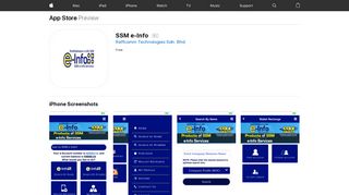 SSM e-Info on the App Store - iTunes - Apple