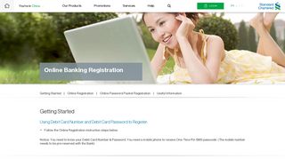 Registration – Online Banking – Bank with Us – Standard Chartered ...