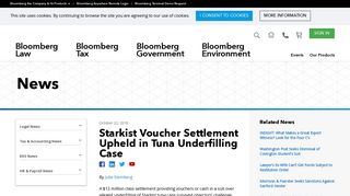 Starkist Voucher Settlement Upheld in Tuna Underfilling Case ...