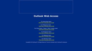 Outlook Web Access - Star Cruises