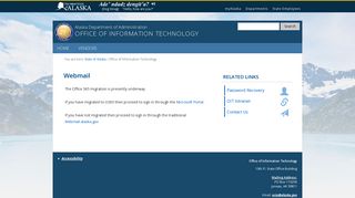 Webmail - Alaska Department of Administration - State of Alaska