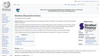 Stratton (financial services) - Wikipedia