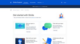 Get started with Stride - Atlassian Documentation