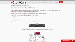 WiFi SIP - StuntCalls | We're stunting with our phone rates!