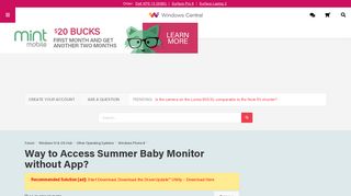 Summer Infant Monitor Login And Support