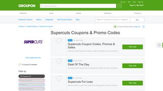 Supercuts Coupons, Promo Codes & Deals 2019 - Groupon