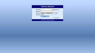 Tellurian Webmail - tellurian.com - Tellurian Networks Email Services