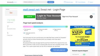 Access mail.swazi.net. Swazi.net - Login Page