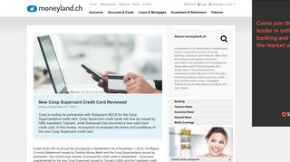 Coop Supercard Credit Card Review - moneyland.ch