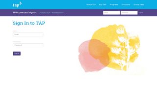 Sign In to TAP