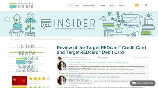 Target Red Visa Credit Card Login And Support