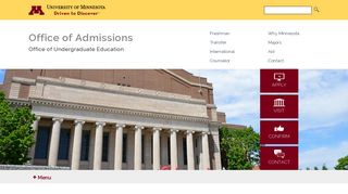 Application Tracker - Office of Admissions