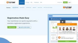 #1 Sports Club & League Online Registration Software - TeamSnap