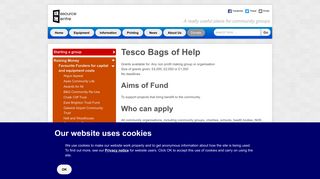 Tesco Bags of Help | Resource Centre