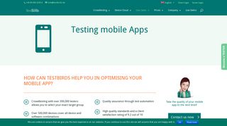 Mobile Apps - Testbirds