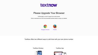 textnow com login
