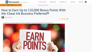 How to Earn Up to 120,000 Bonus Points With the Chase Ink Business ...