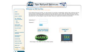 TRS | Home - TRS Tax Max